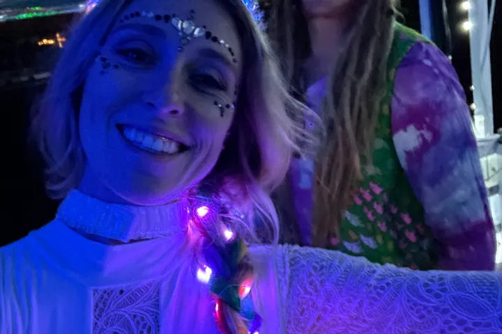 Captain Kevin and Kristie during the Regatta in St Augustine