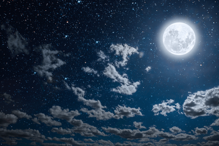 a close up of clouds in the sky