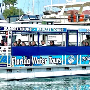 a boat that is floating in the water